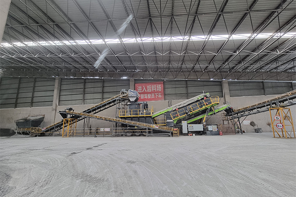 南京移動式瓜米石制砂生產線01