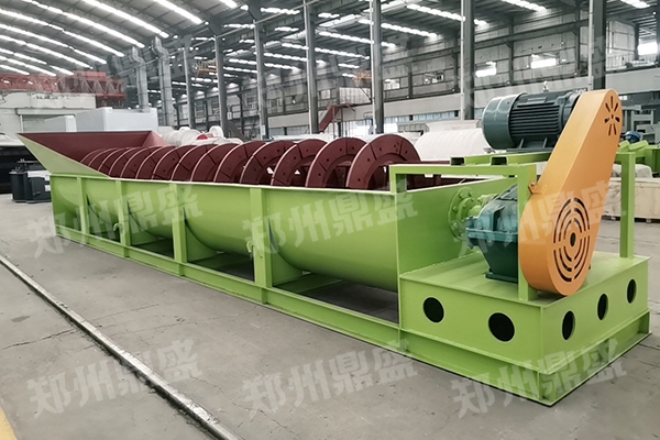 湖北省螺旋洗砂機生產線01