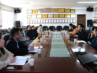 盧洪波董事長一行赴河南省建筑業協會混凝土分會參觀交流